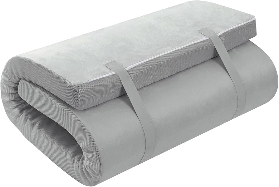 S127-95] 高反発マットレス 厚さ10cm シングル グレー マットレス